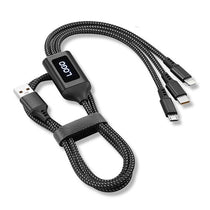 3 in 1 Light-up LOGO Fast Charged Cable