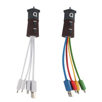 Custom made LOGO PVC USB Charging Cable