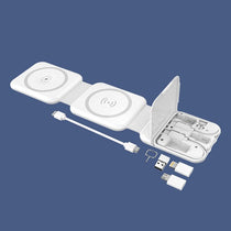 3 in 1 Foldable Magsafe Wireless Charger & Cable Kit