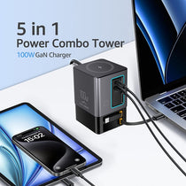 5 in 1 Power Combo Charging Tower