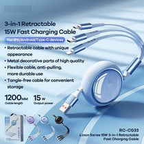 3 in 1 USB Charging Cable