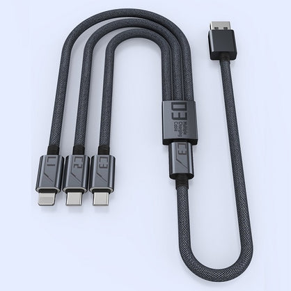 5 in 1 Retractable USB FAST Charging Cable: (60W)