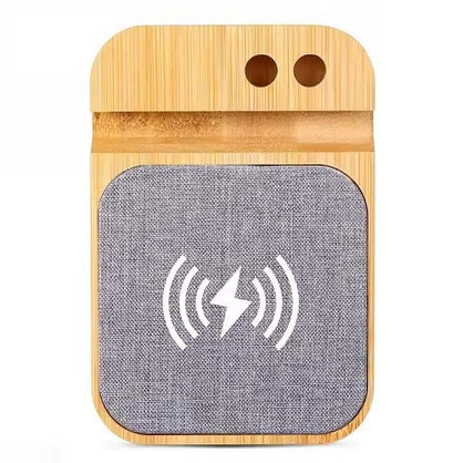 15W Wireless charger pad with Phone Stand & Cable