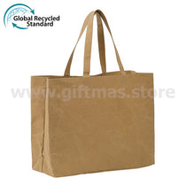 Recycled Washable Kraft paper Tote Bag