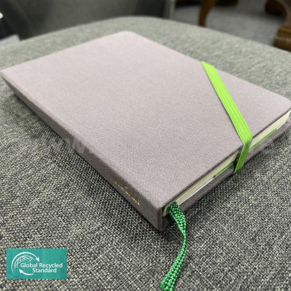 Recycled Cotton cover A5 Notebook