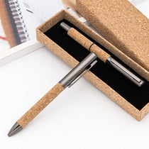 Metal Pen gift set (cork)