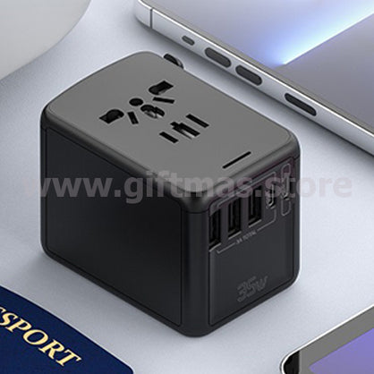 Universal Travel Adaptor (PD35W dual Type C Fast charge)