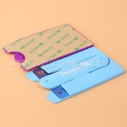 Silicone Smart Phone Card Holder & Stand