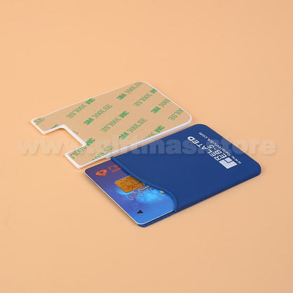 Silicone Smart Phone Card Holder