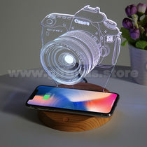 Wireless Charger 3D Light-up Phone holder