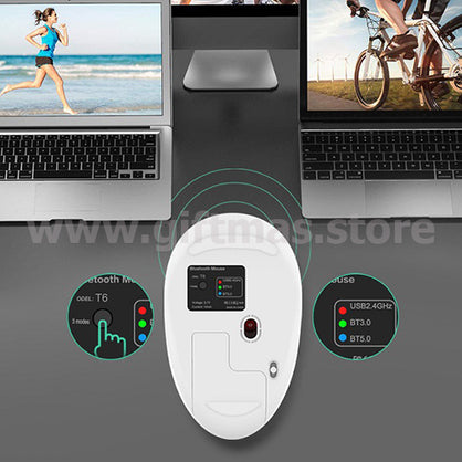 Tri-modes Wireless Computer Mouse