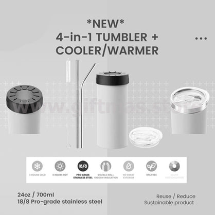 4 in 1 Tumbler + Cooler/Warmer