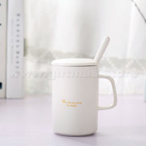 Coffee Mug with Lid & Tea-spoon