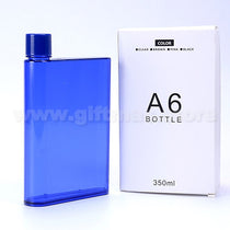 A6 Book Shaped Water Bottle