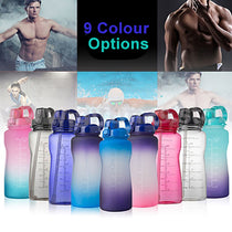 MOTIVATIONAL 2.2L WATER BOTTLE: