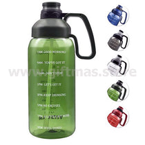 MOTIVATIONAL 2L WATER BOTTLE: