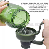 MOTIVATIONAL 2L WATER BOTTLE: