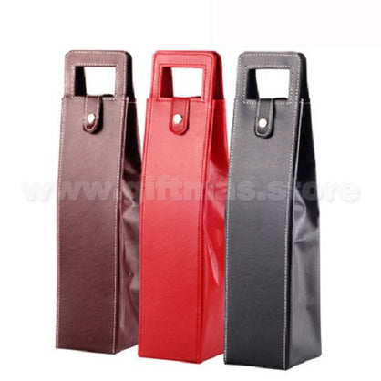Leather Wine Bottle Case