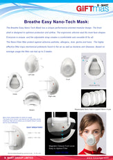 Breathe Easy Nano-Tech Mask