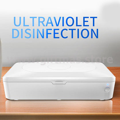 UV Sterilizer Mobile-phone Disinfection box with fast wireless charger