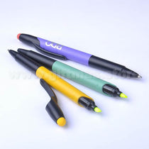 3 in 1 Plastic Pen (Ball pen/Stylus/Highlighter)