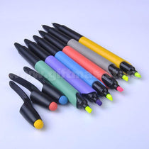 3 in 1 Plastic Pen (Ball pen/Stylus/Highlighter)