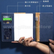 Handy 3-folded Multi-functional Notepad Folder
