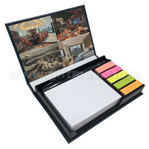 Memo Notepad & Coloured Index with hard cover