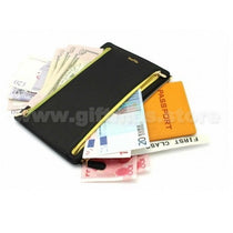 Leather Currency Passport Wallet