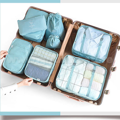 Travel Organsier Bag set - 8pcs