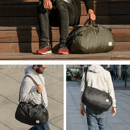 COLLAPSIBLE TRAVEL DUFFLE BAG