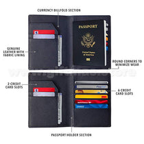 Leather Passport Holder