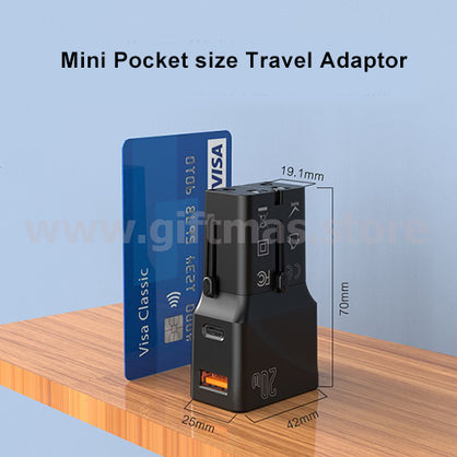 Mini Travel Adaptor - 20W: