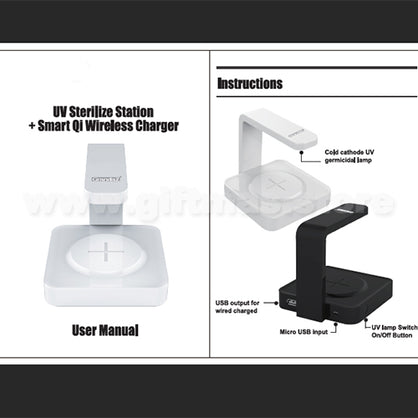 UV Sanitizer Wireless Charger